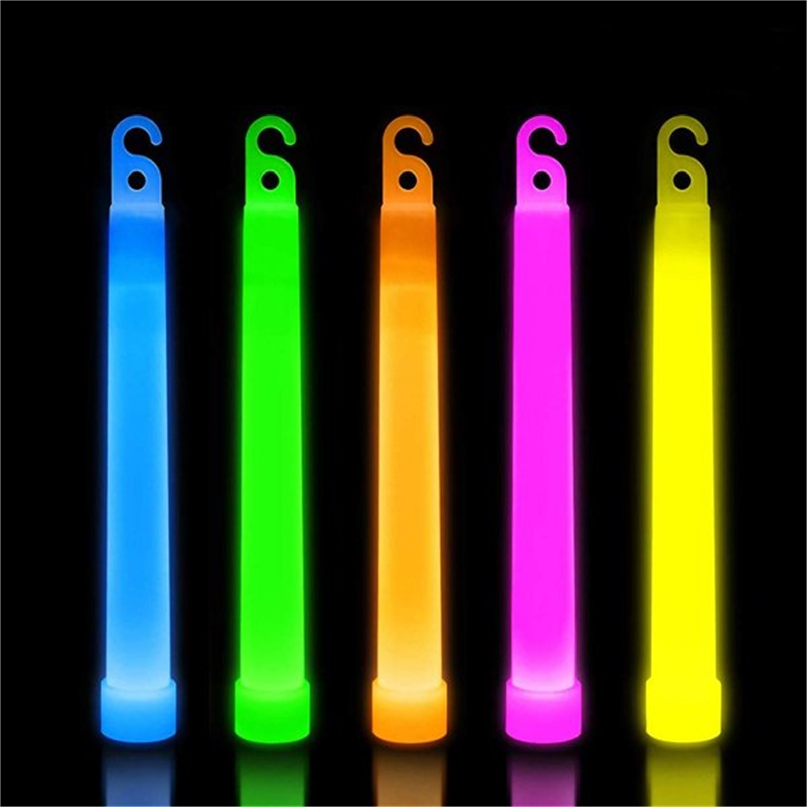 Glow Sticks Survival - 5pcs Glow Sticks With Hook 6