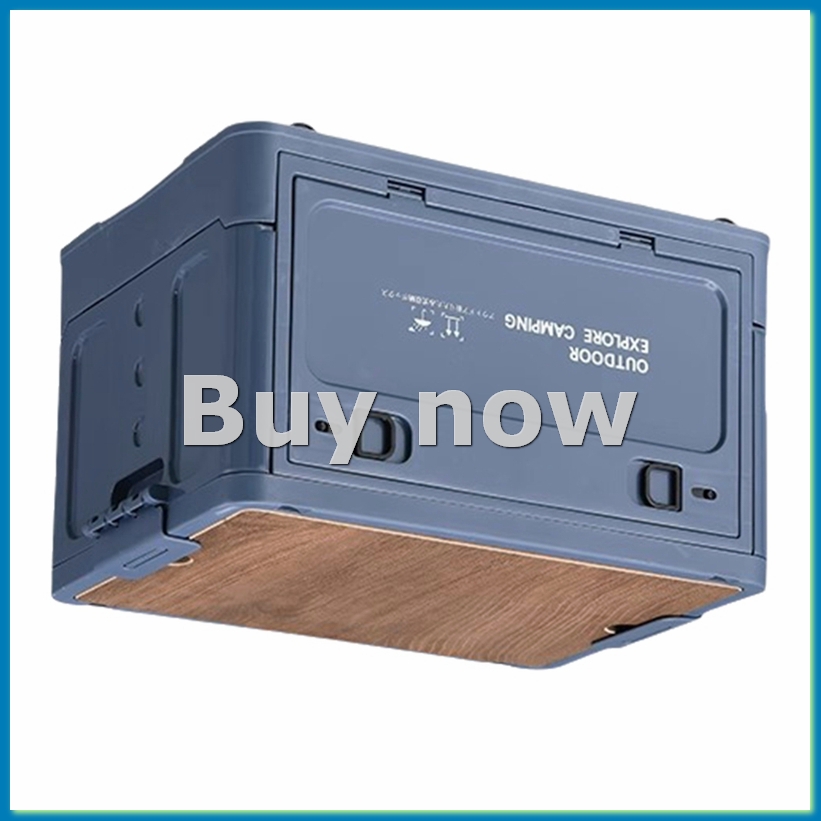Outdoor Camping Storage Box - Outdoor Camping Folding Tourist Table Storage
