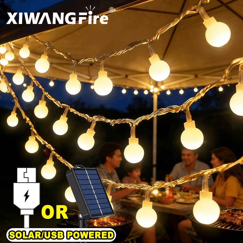 3-10M Solar/USB/Battery String - đánh giá và giá Outdoor Camping Decor