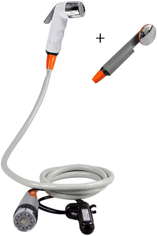 Patented Design 3.7v Portable  - đánh giá và giá Outdoor Camping Shower