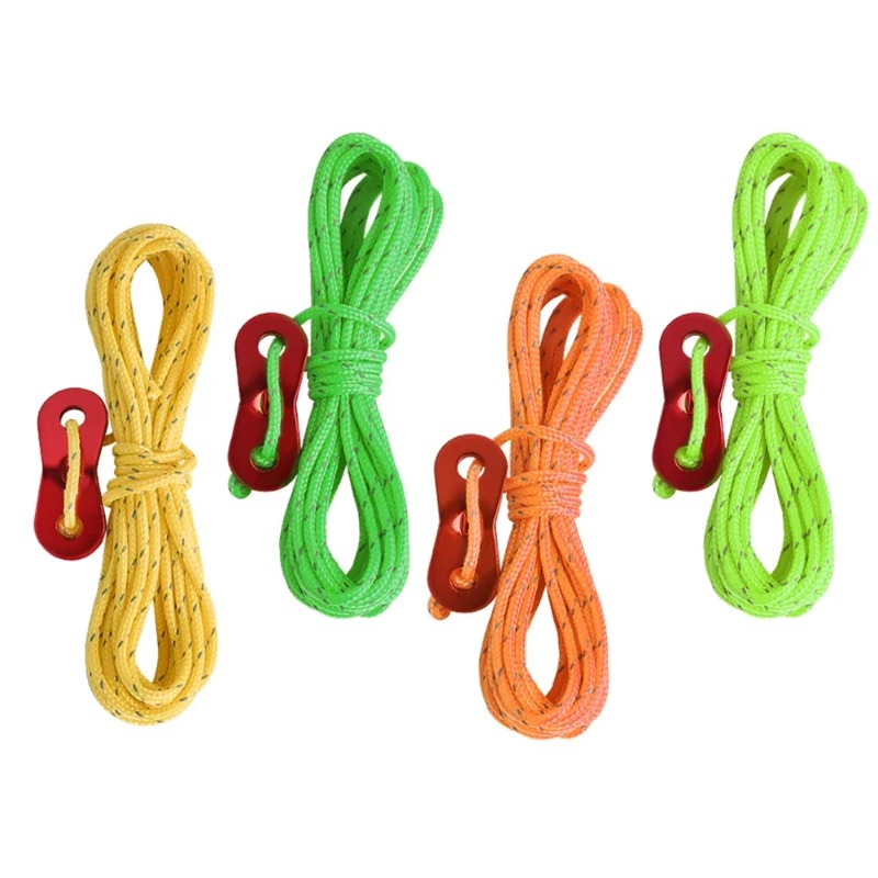 4m 4MM Tent Rope Reflective Gu - đánh giá và giá Outdoor Camping Guy
