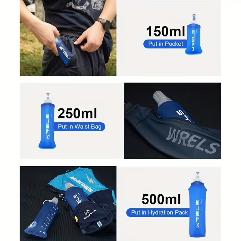 WRELS Portable Sports Soft Fla - đánh giá và giá Collapsible Water Bottle