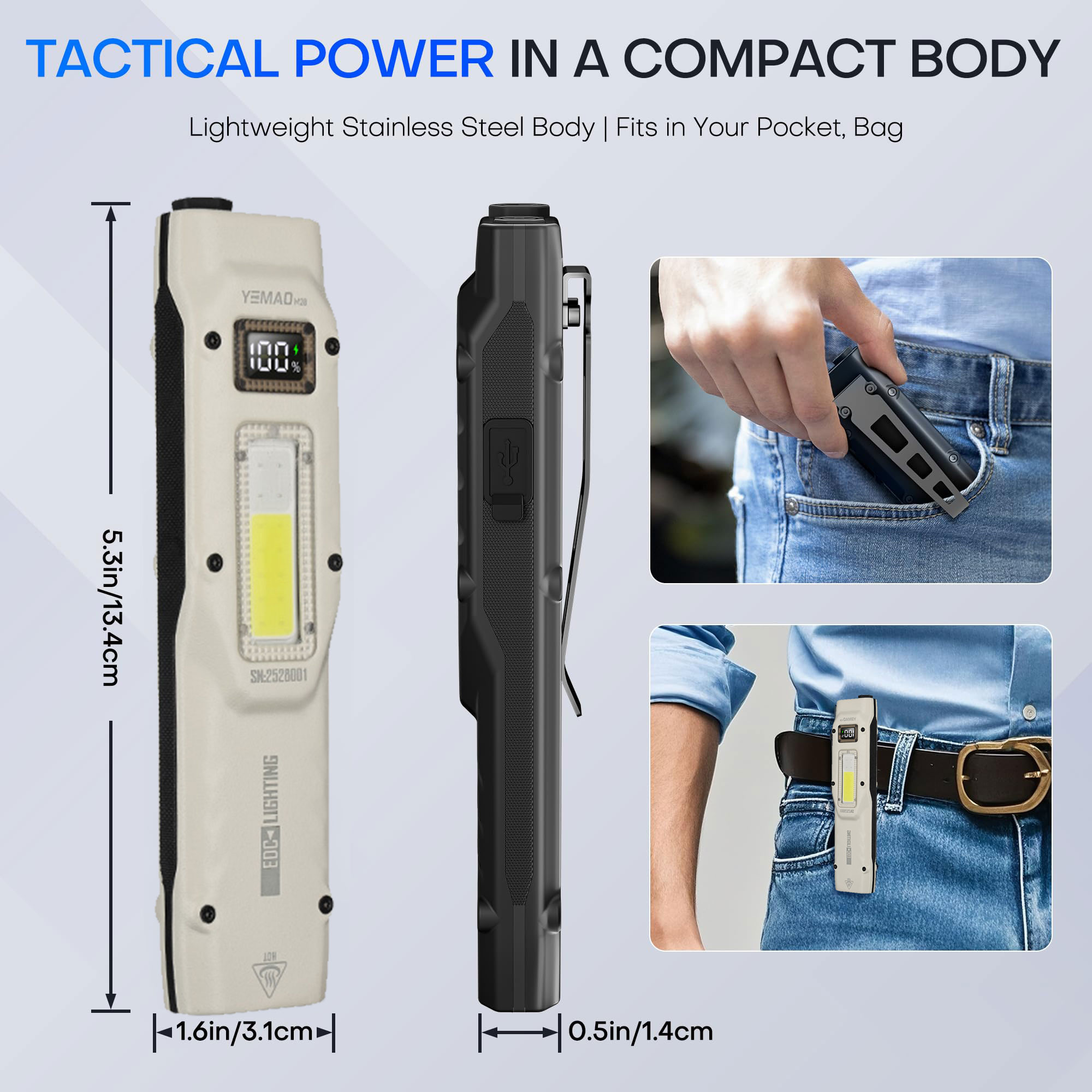 Portable 880LM YEMAO M28 Ultra - đánh giá và giá Outdoor Camping Lighting