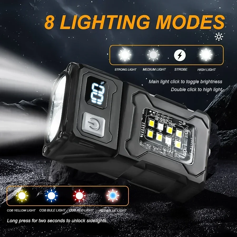 Mini Rechargeable LED Pocket F - đánh giá và giá Outdoor Camping Decor