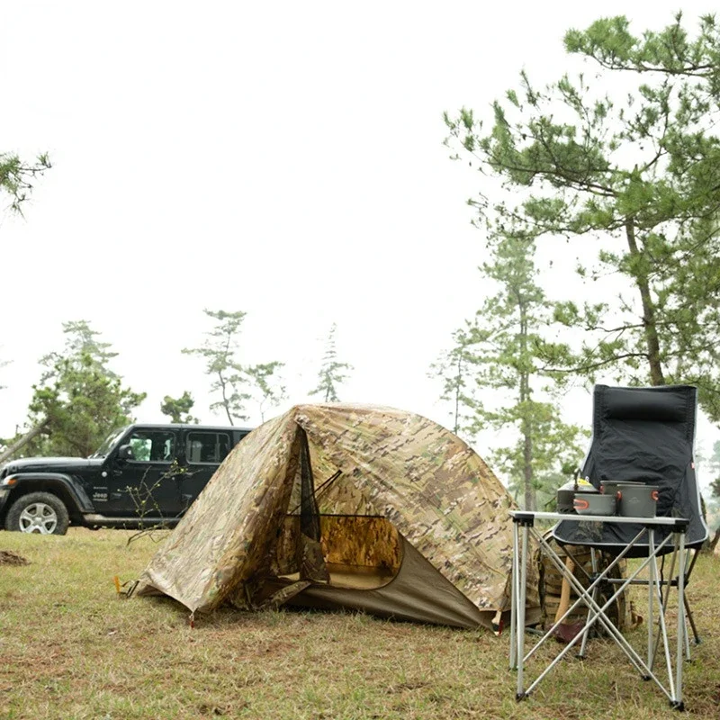 Single - Person Tactical Tent  - đánh giá và giá Outdoor Camping Solo