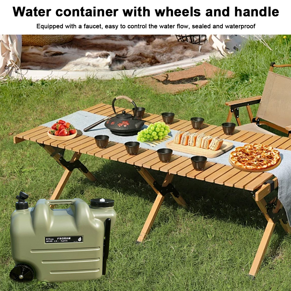 28L Camping Outdoor Bucket wit - đánh giá và giá Outdoor Camping Water Tank