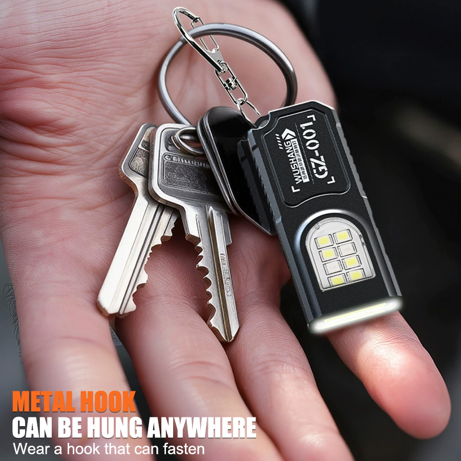 Multifunctional Keychain Flash - đánh giá và giá Outdoor Camping Lamp