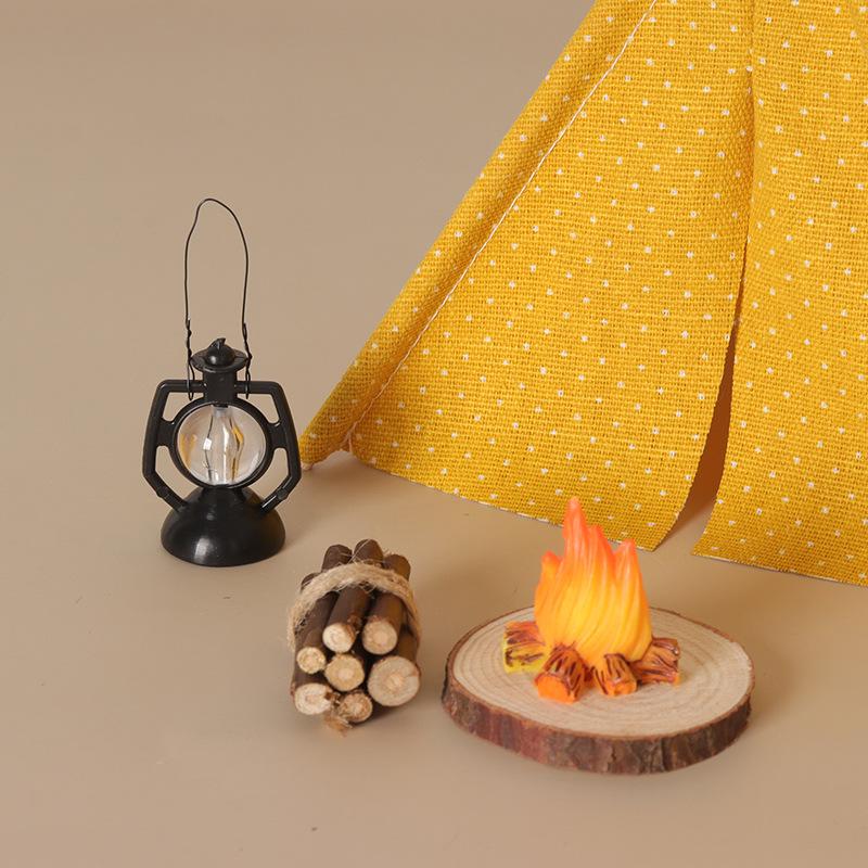 1:12 Scale Camping Tent Model  - đánh giá và giá Outdoor Camping Decor