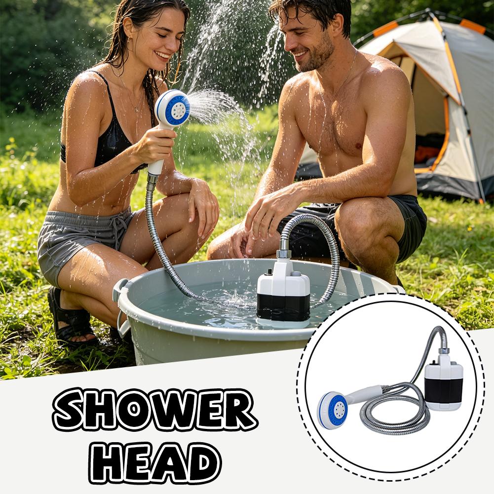 USB Rechargeable Portable Elec - đánh giá và giá Outdoor Camping Shower