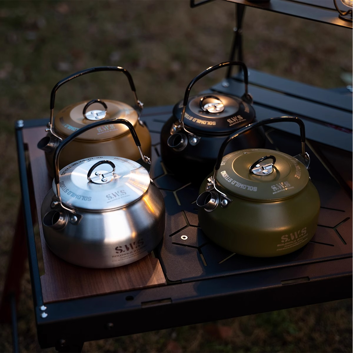 Outdoor Water Kettle Mini 0.8L - đánh giá và giá Outdoor Camping Solo