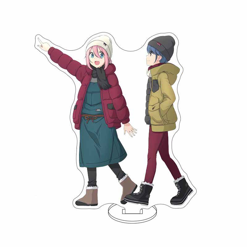 16CM Anime ‌Yuru Camp Figure R - đánh giá và giá Outdoor Camping Decor