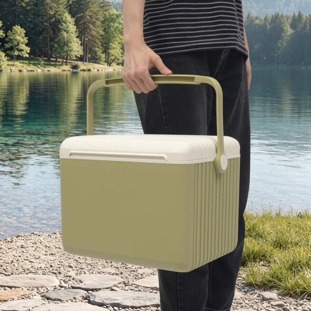 13L Portable Insulated Cooler  - đánh giá và giá Outdoor Camping Storage Box