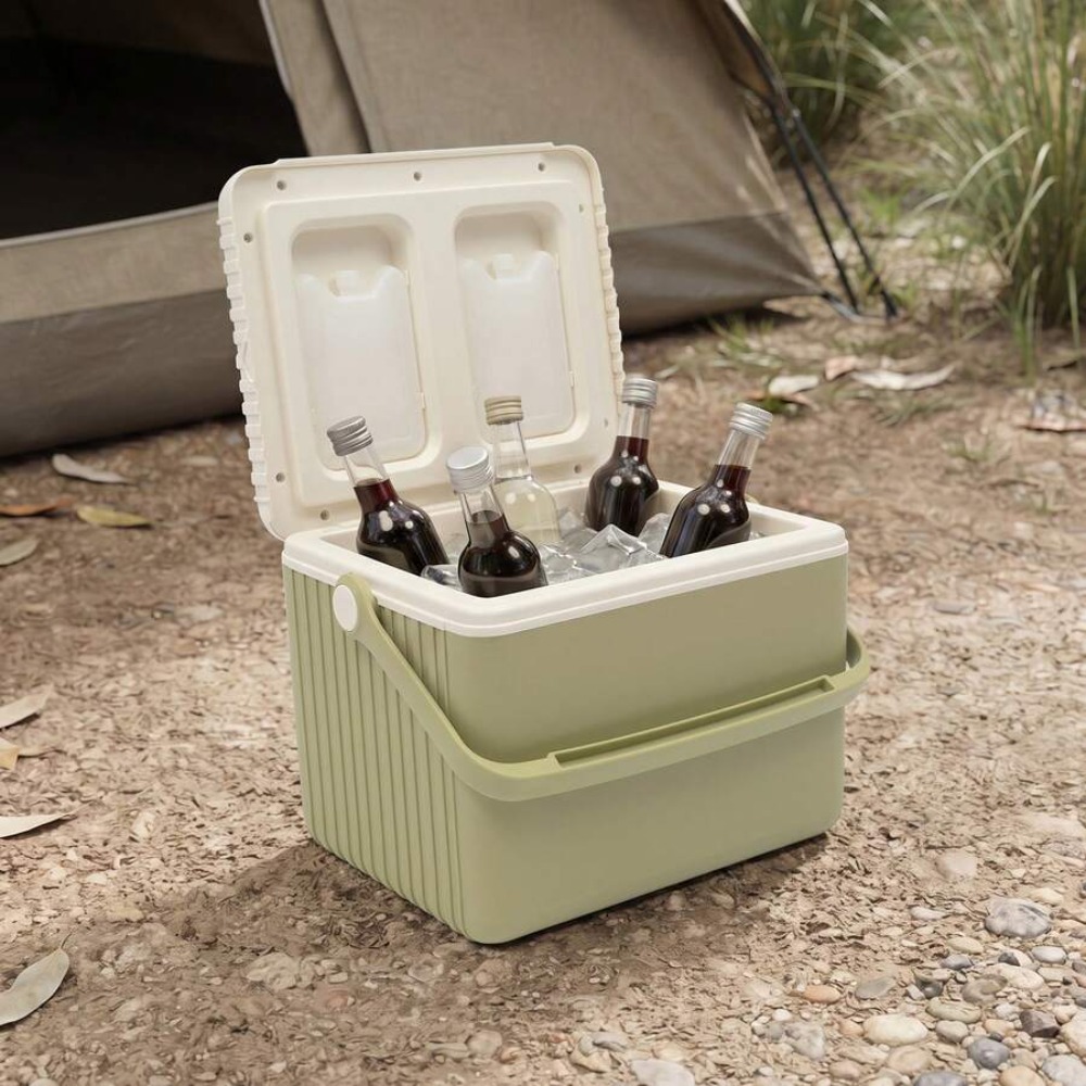 13L Portable Insulated Cooler  - đánh giá và giá Outdoor Camping Storage Box