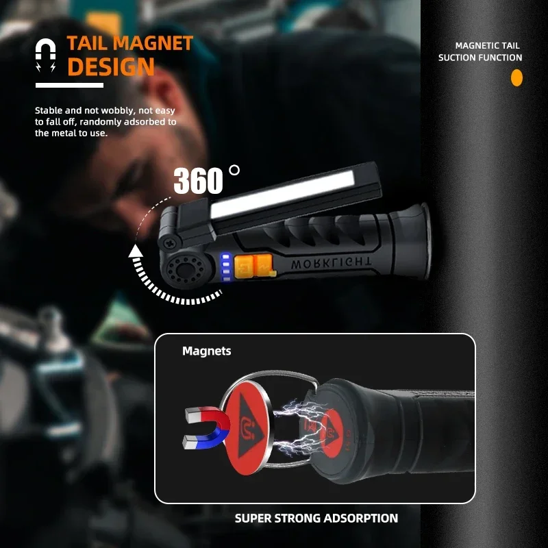 Rechargeable LED Flashlight Wo - đánh giá và giá Outdoor Camping Decor