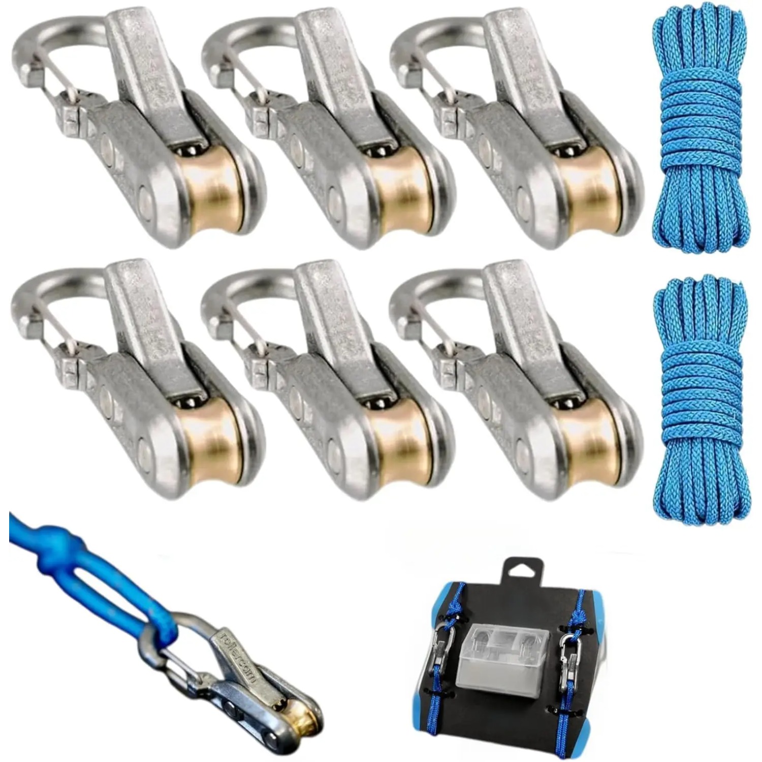 6Pcs Paracord Rope Tensioner K - đánh giá và giá Outdoor Camping Guy