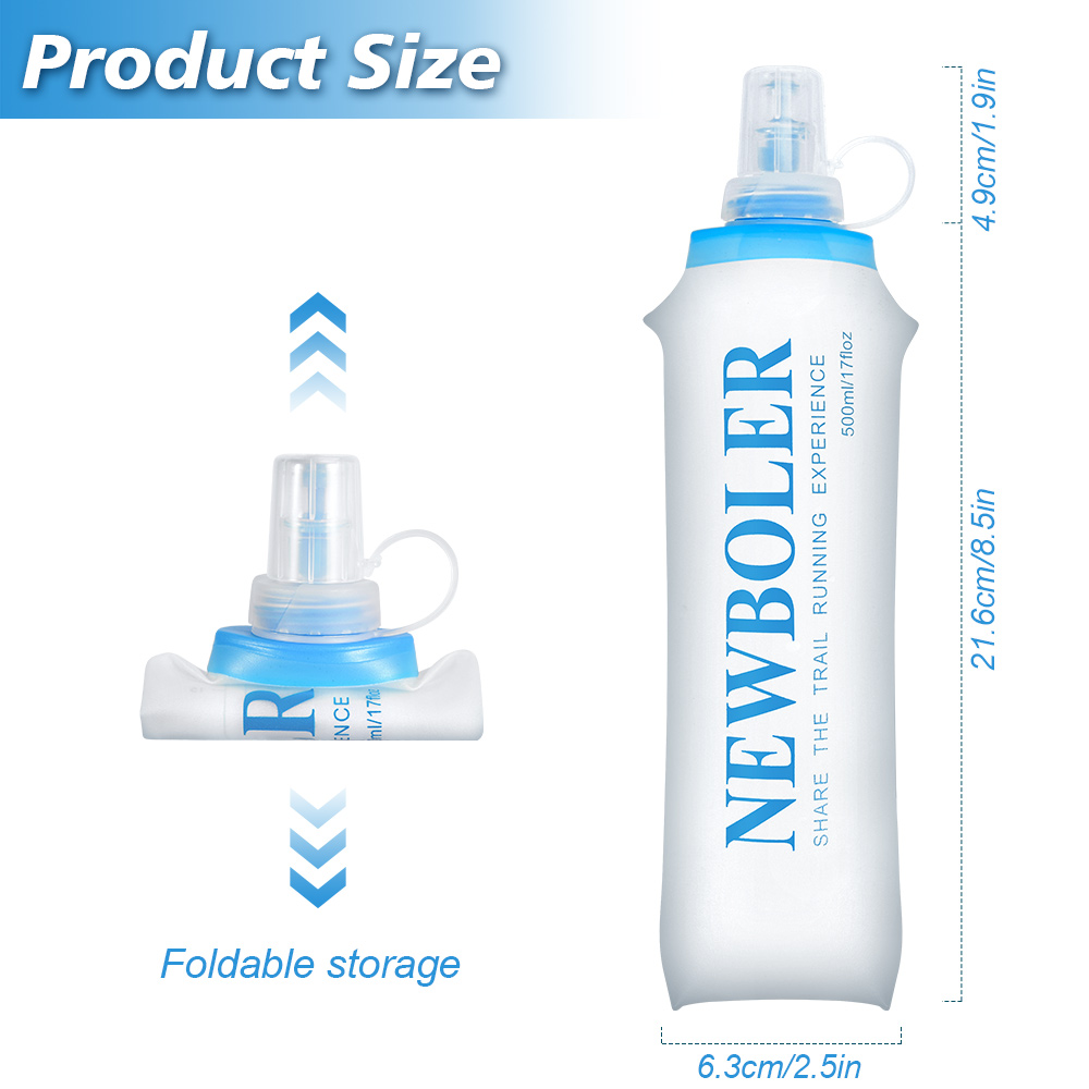 150/250/300/500/750ml Outdoor  - đánh giá và giá Collapsible Water Bottle