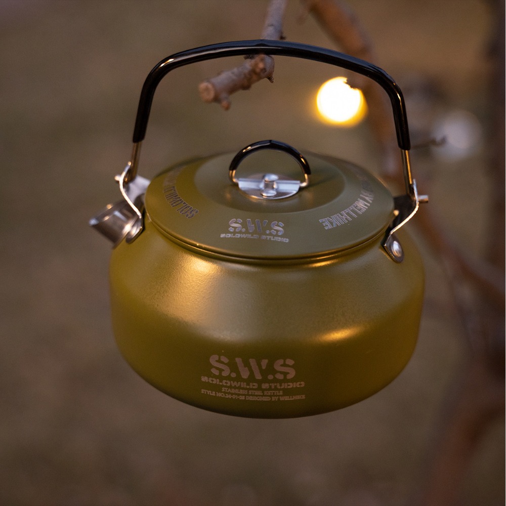 Sws Outdoor Water Kettle Mini  - đánh giá và giá Outdoor Camping Solo