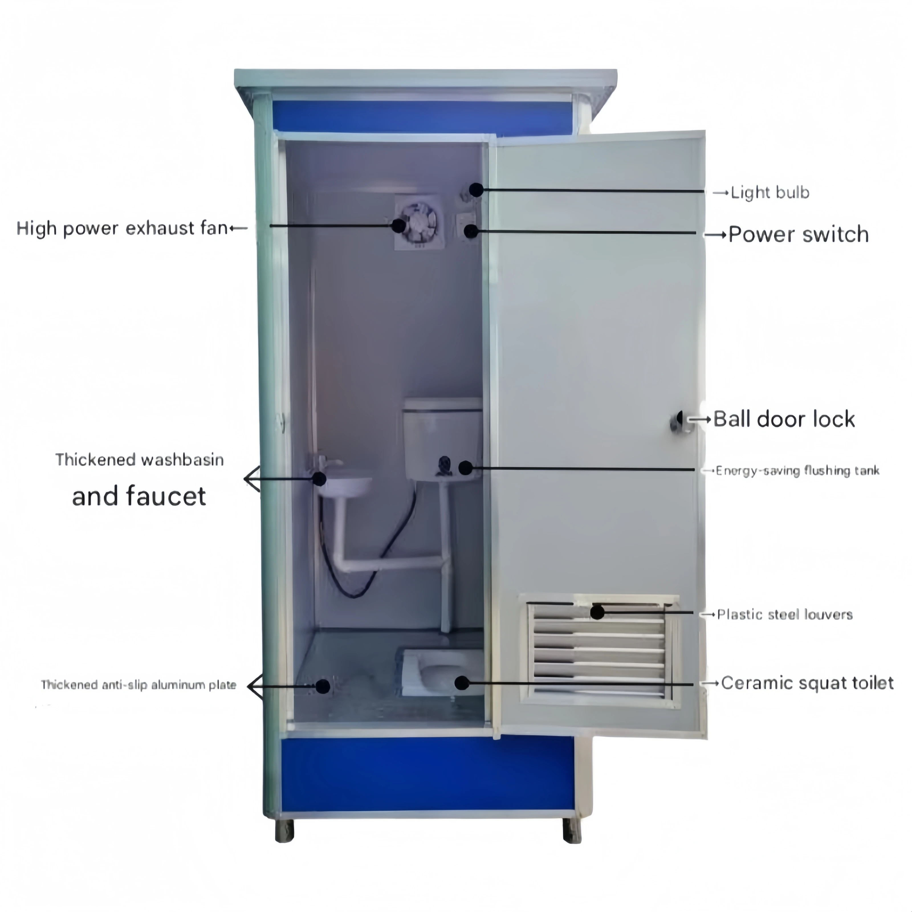 2026 Outdoor Portable Toilet a - đánh giá và giá Outdoor Camping Shower