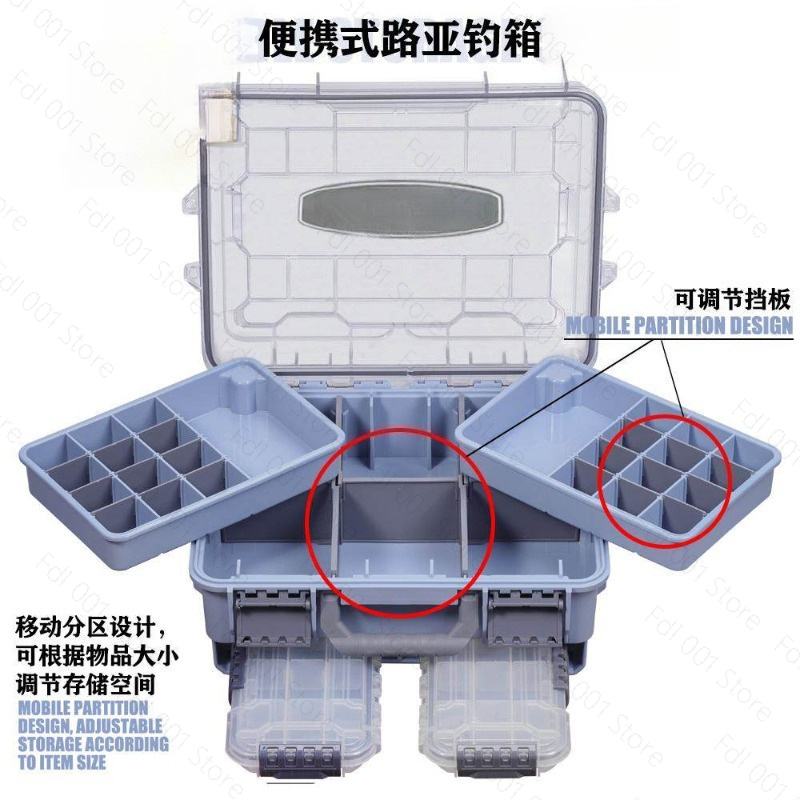 Fishing Tackle Box Large Capac - đánh giá và giá Outdoor Camping Storage Box