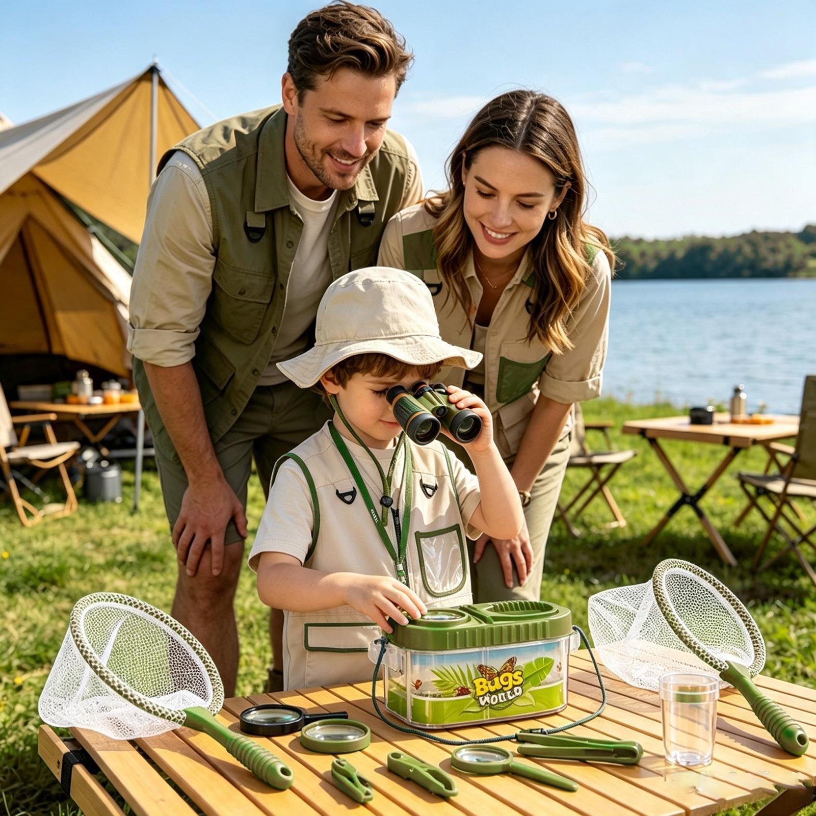 Kids Adventure Kit With Magnif - đánh giá và giá Outdoor Camping Activities For Kids