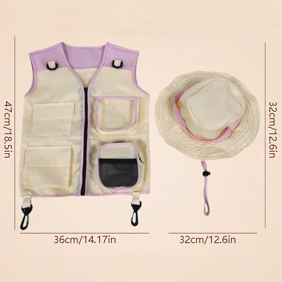 Children Explorer Vest Hat Sui - đánh giá và giá Outdoor Camping Activities For Kids