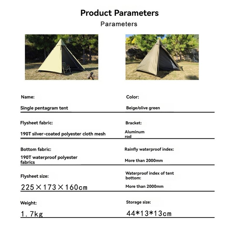 Dropship-Pyramid Tent Solo Ten - đánh giá và giá Outdoor Camping Solo