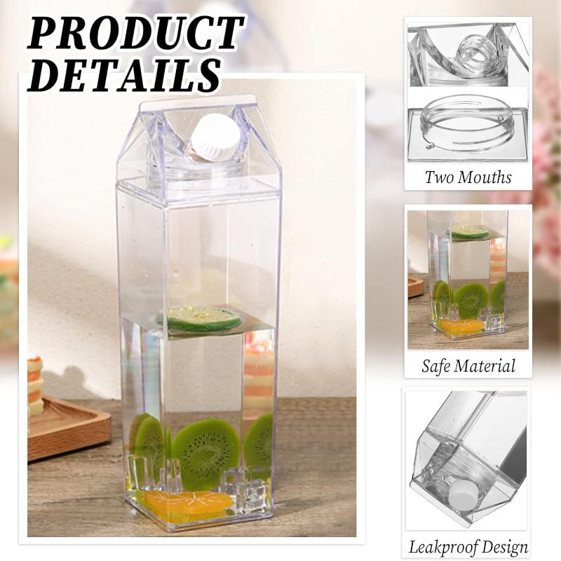 750ML Transparent Milk Bottle  - đánh giá và giá Outdoor Camping Storage Box