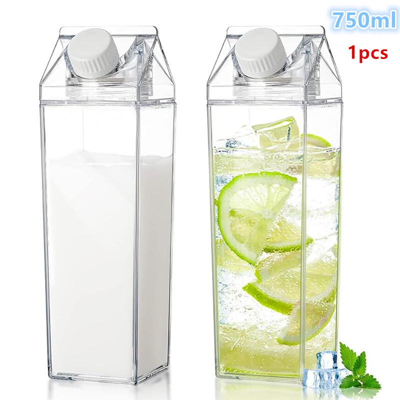 750ML Transparent Milk Bottle  - đánh giá và giá Outdoor Camping Storage Box
