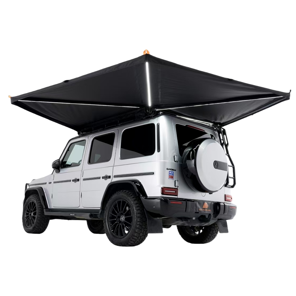 New Design 4x4 Awning Weatherp - đánh giá và giá Outdoor Camping Car Tent