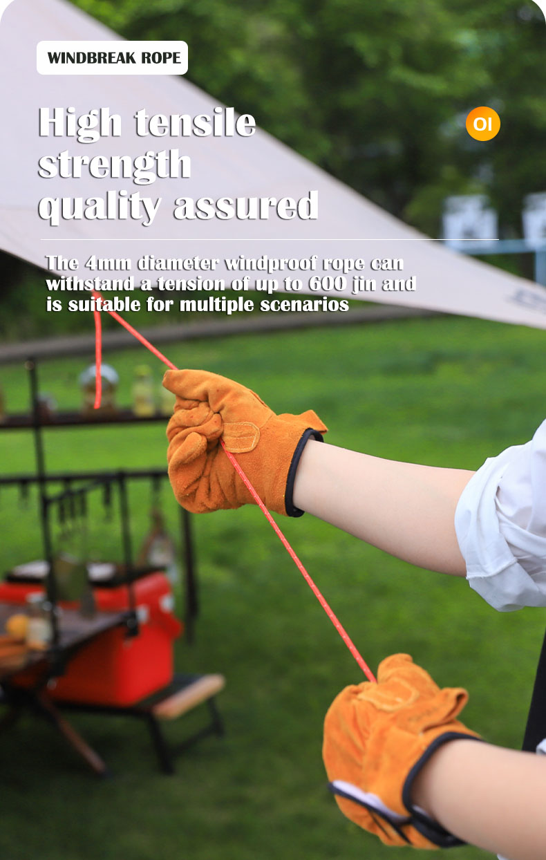 Tent Ropes 4mm Reflective Cord - đánh giá và giá Outdoor Camping Guy