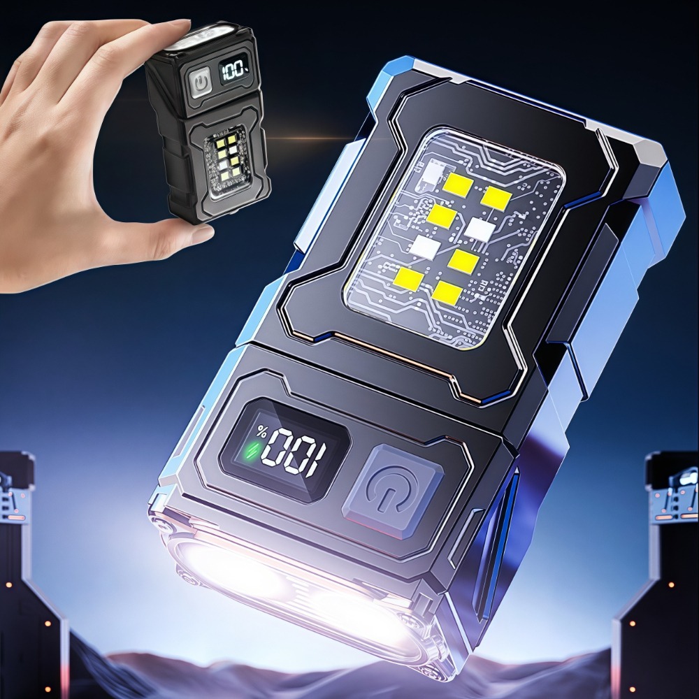 Rechargeable Mini LED Flashlig - đánh giá và giá Outdoor Camping Lighting