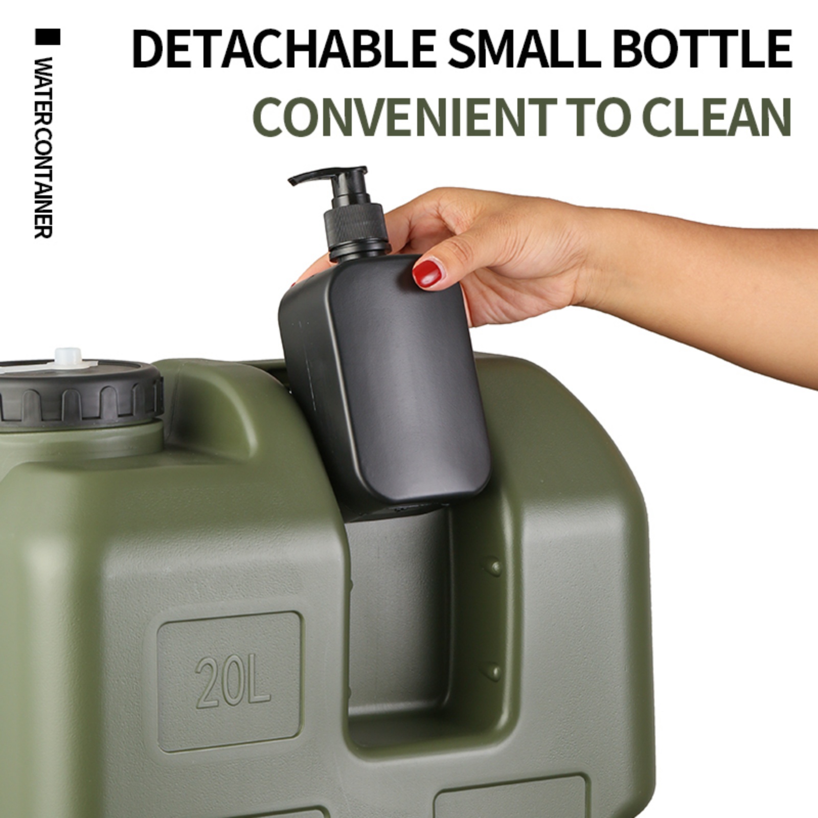 15/20L Portable Camping Water  - đánh giá và giá Outdoor Camping Water Tank