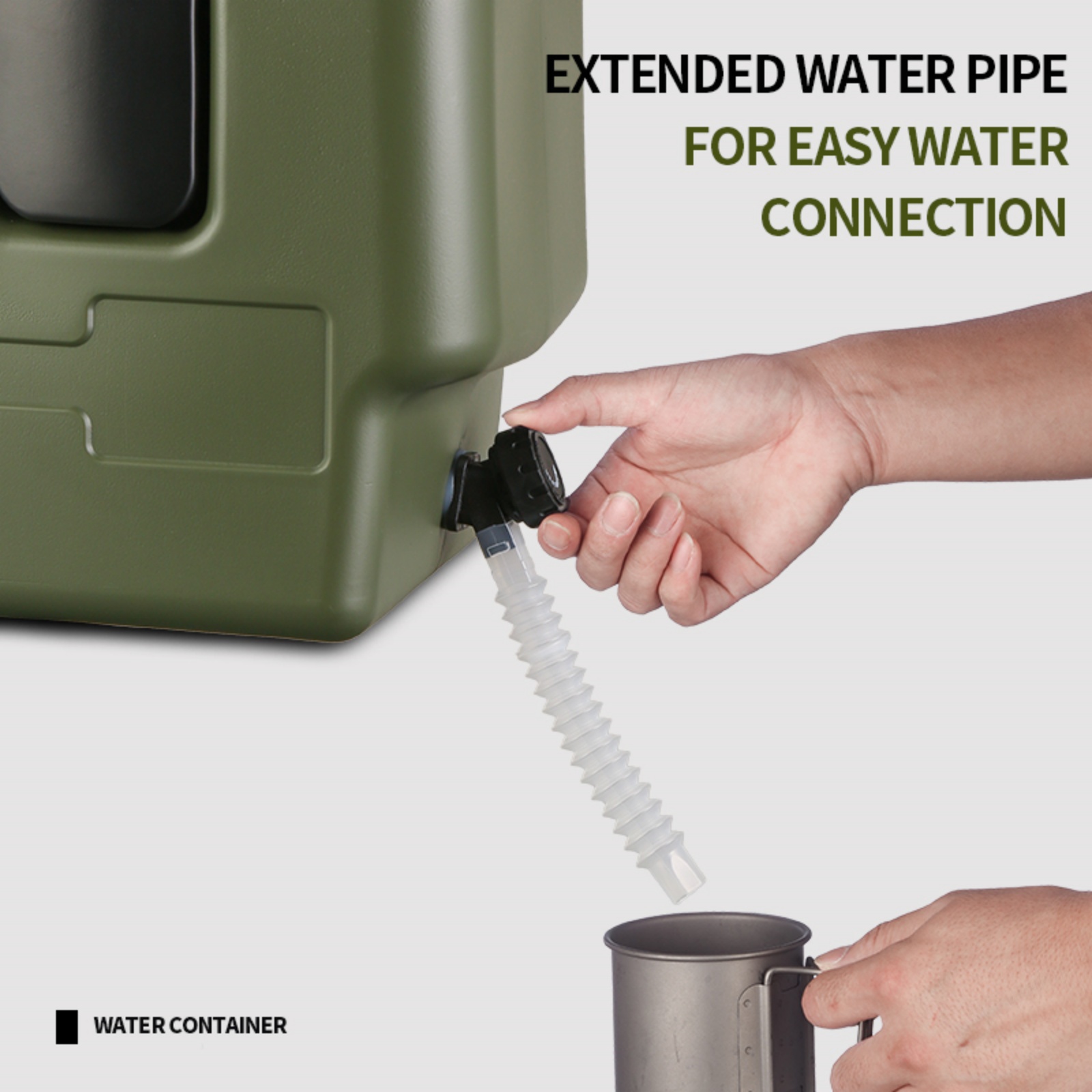 15/20L Portable Camping Water  - đánh giá và giá Outdoor Camping Water Tank