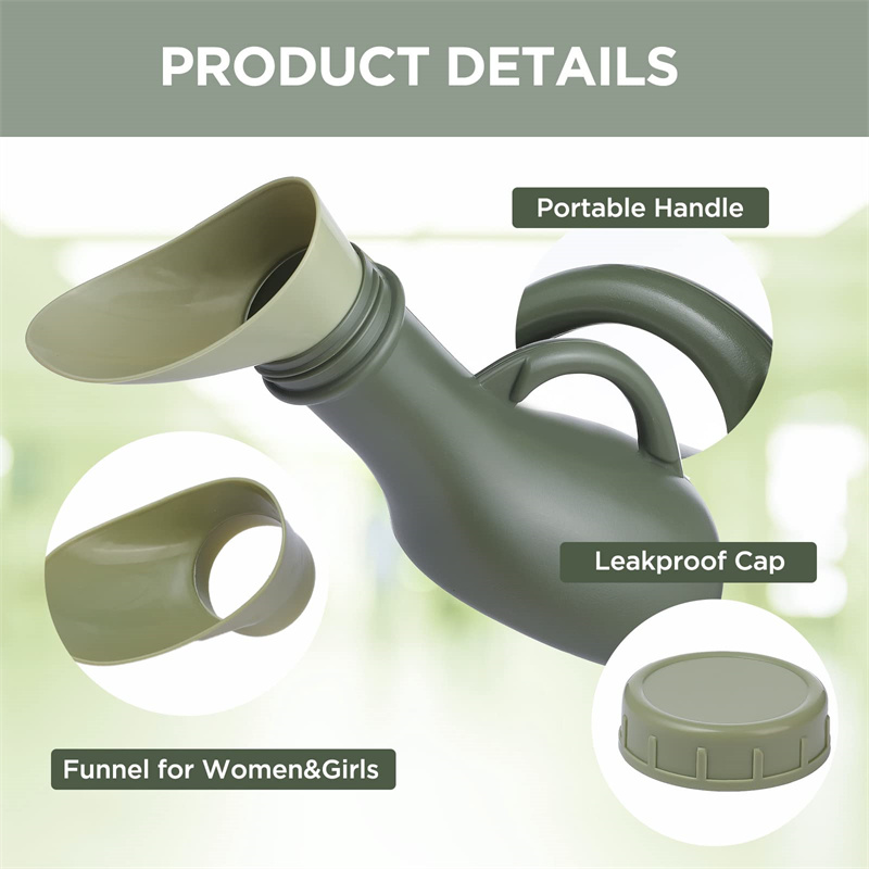 Portable Urinal 1000ml Spill P - đánh giá và giá Outdoor Camping Water Tank