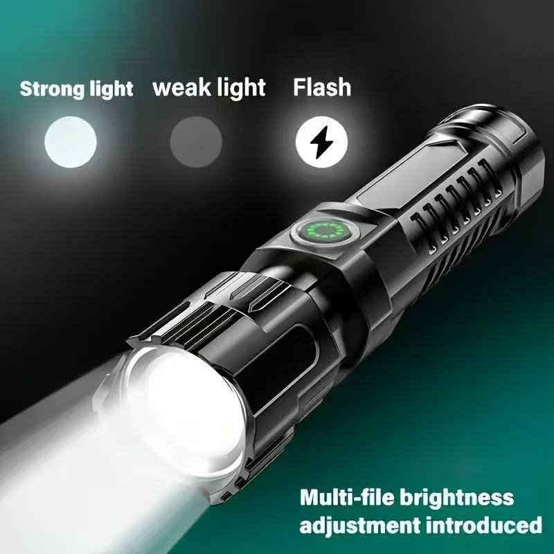 New High-power Led Flashlight  - đánh giá và giá Outdoor Camping Decor