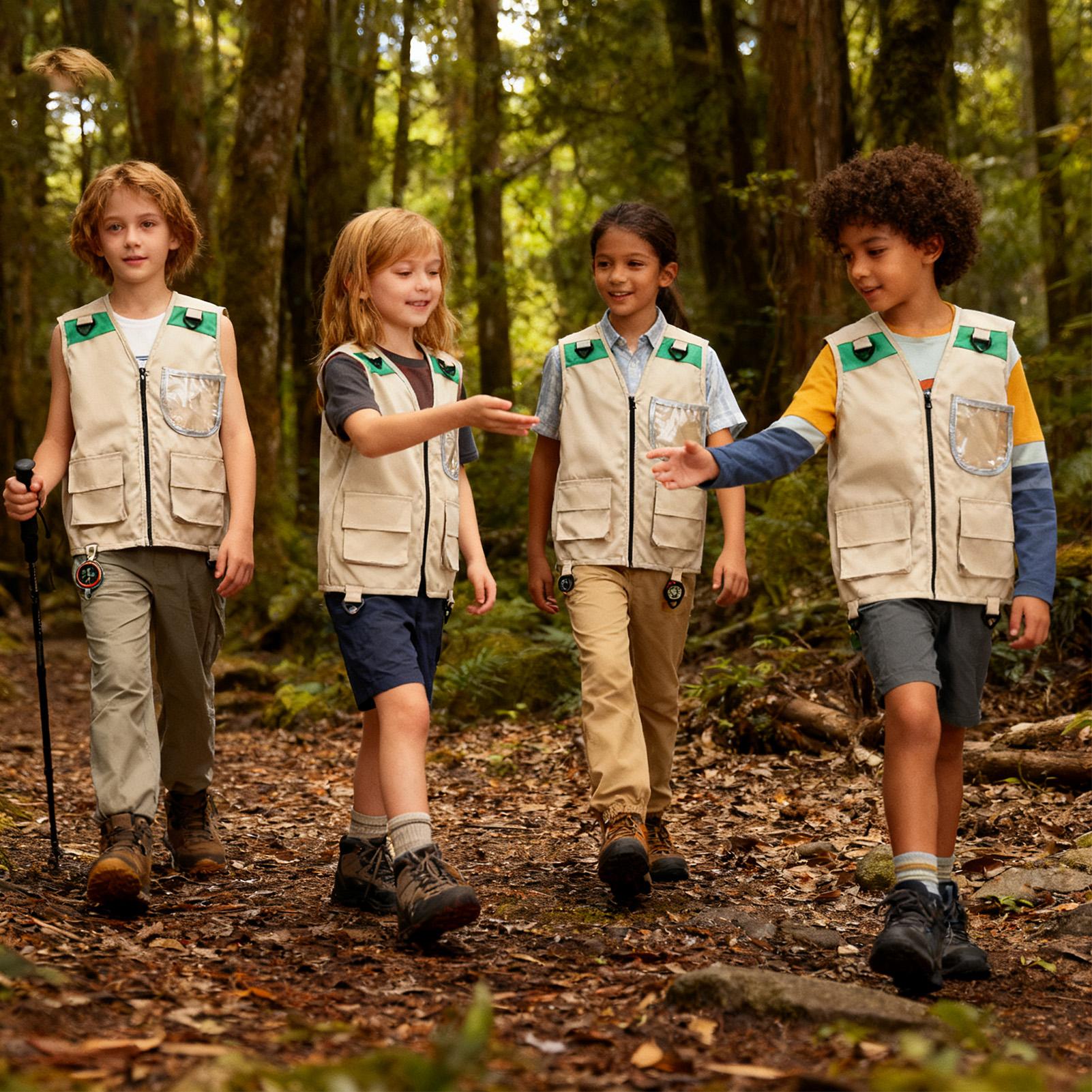 Kids Cargo Vest Sleeveless Cos - đánh giá và giá Outdoor Camping Activities For Kids