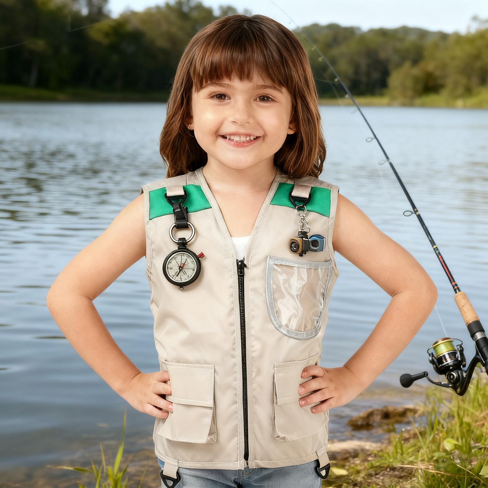 Kids Cargo Vest Sleeveless Cos - đánh giá và giá Outdoor Camping Activities For Kids