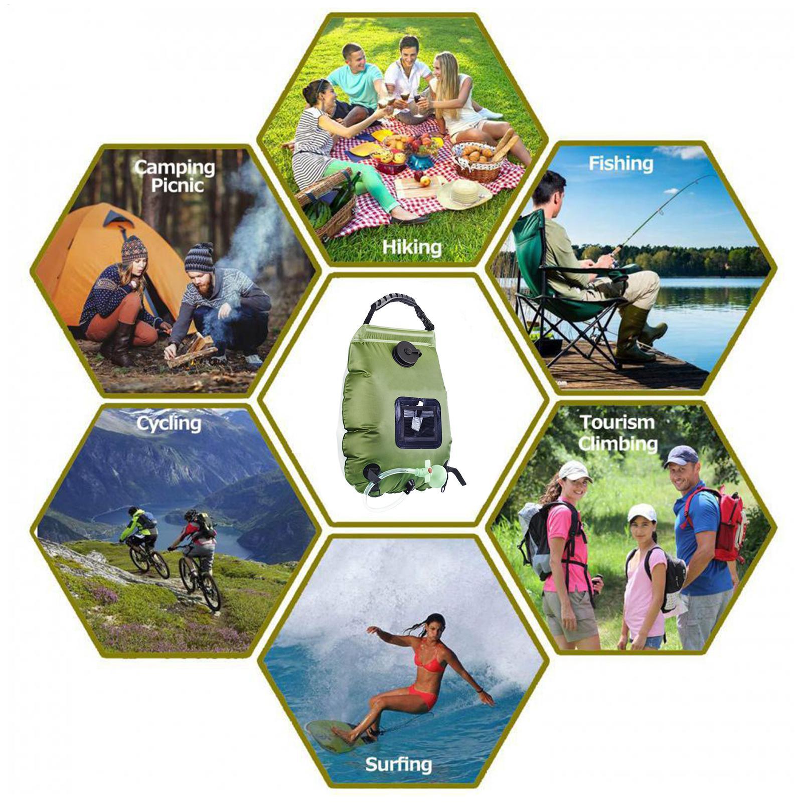 Portable Shower For Camping 5  - đánh giá và giá Outdoor Camping Shower