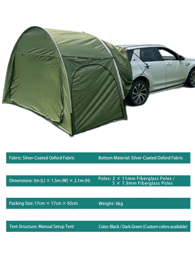 For car Outdoor Rear Tent Camp - đánh giá và giá Outdoor Camping Car Tent