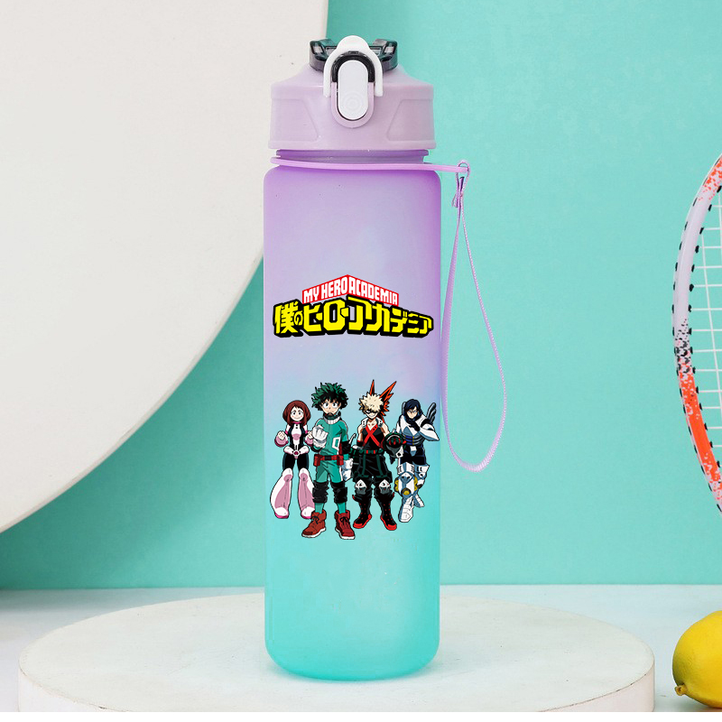 750ml Anime My Hero Academia S - đánh giá và giá Outdoor Camping Water Tank