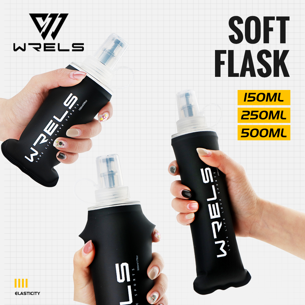 WRELS Soft Flask TPU Ultraligh - đánh giá và giá Collapsible Water Bottle