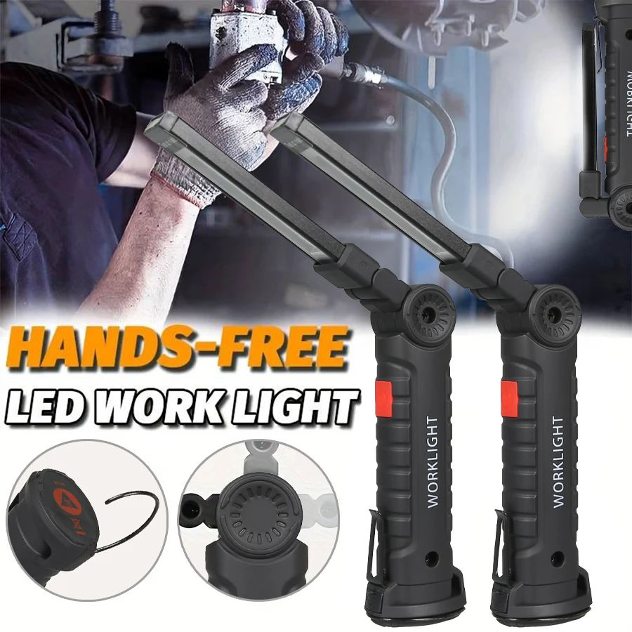 New Portable COB LED Flashligh - đánh giá và giá Outdoor Camping Lamp