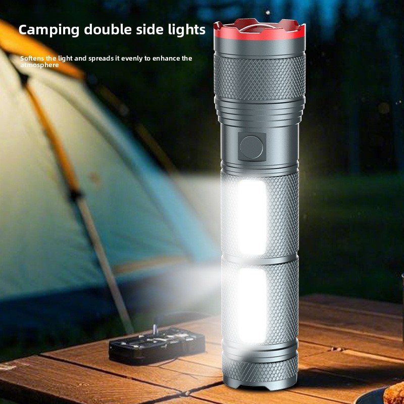 7200mAh Highlight Flashlight C - đánh giá và giá Outdoor Camping Lighting