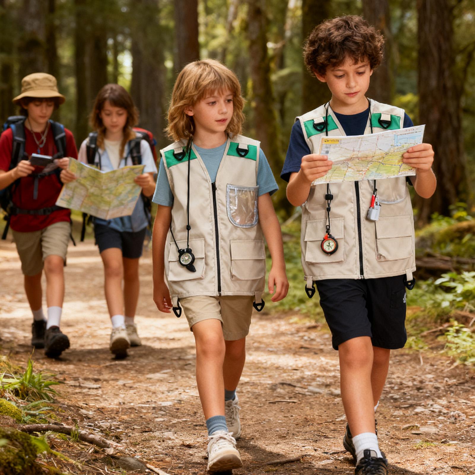 Kids Fishing Vest Sleeveless C - đánh giá và giá Outdoor Camping Activities For Kids