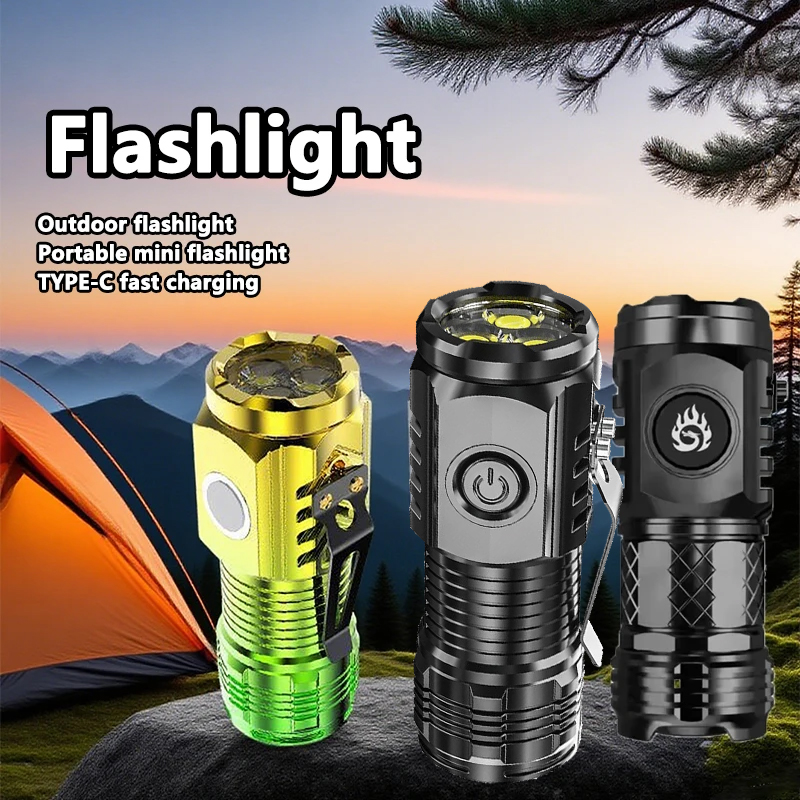 Super Bright MINI LED Flashlig - đánh giá và giá Outdoor Camping Decor